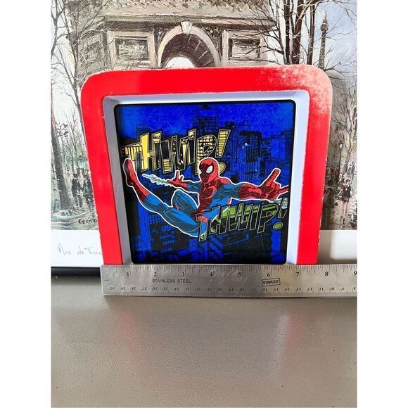 Disney Spider-Man Plate Marvel Comics Super Hero Collectable - Picture 3 of 4